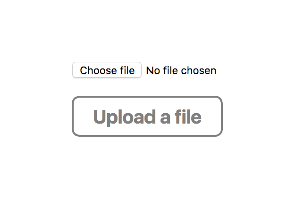 Custom File Upload Button With Pure CSS