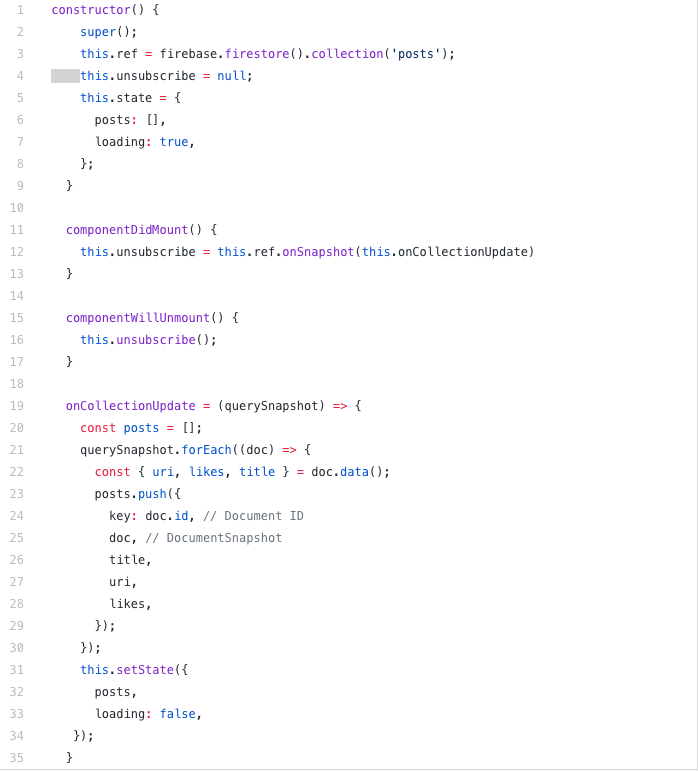 Kickstart your React Native app with Firebase - Cloud Firestore ...